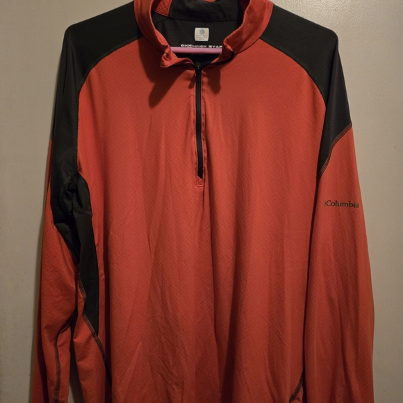 Columbia Men's Red and Black Performance Jacket - Picture 1 of 2